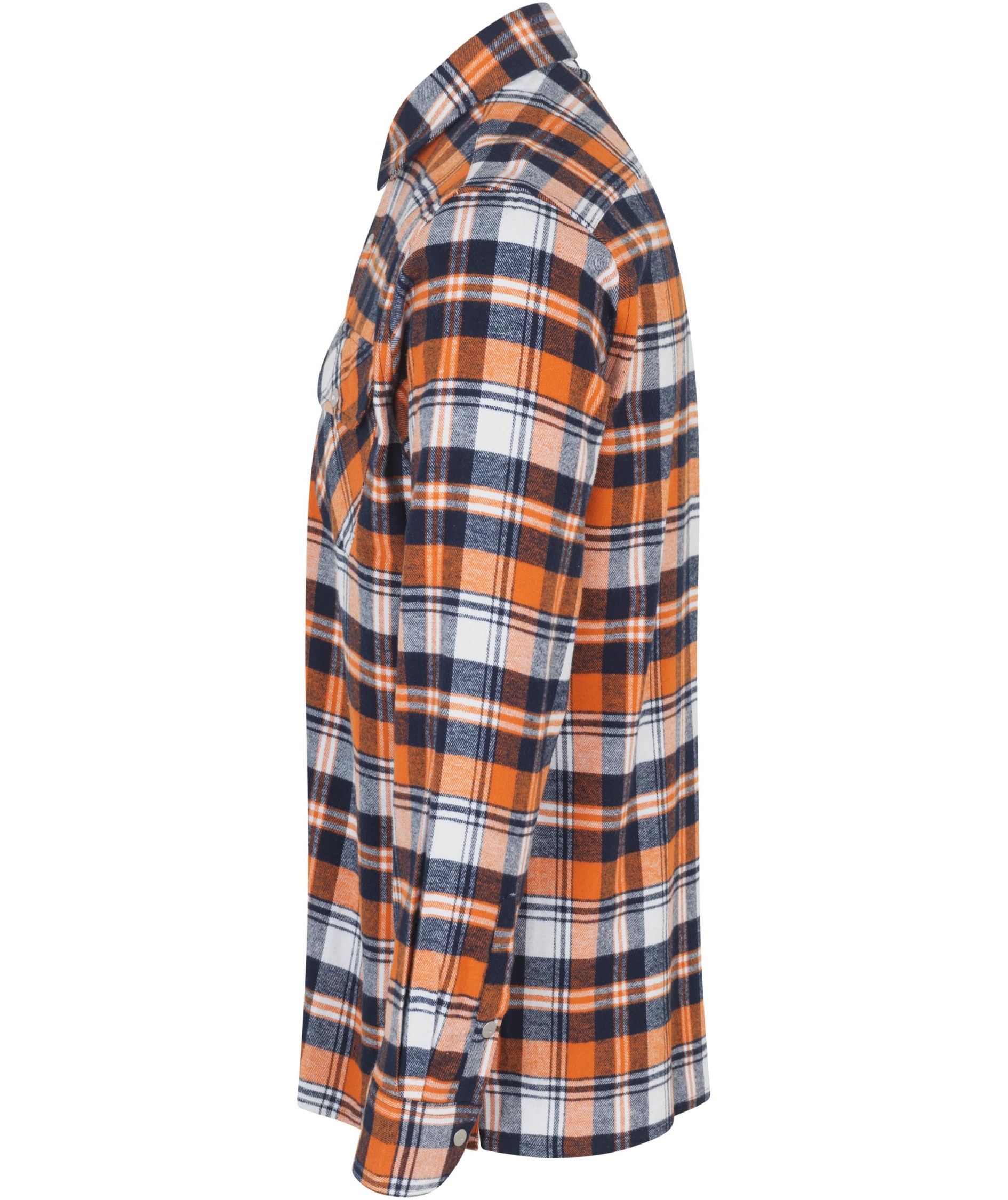 ID Green Leaf flanellskjorta, Orange, large image number 5