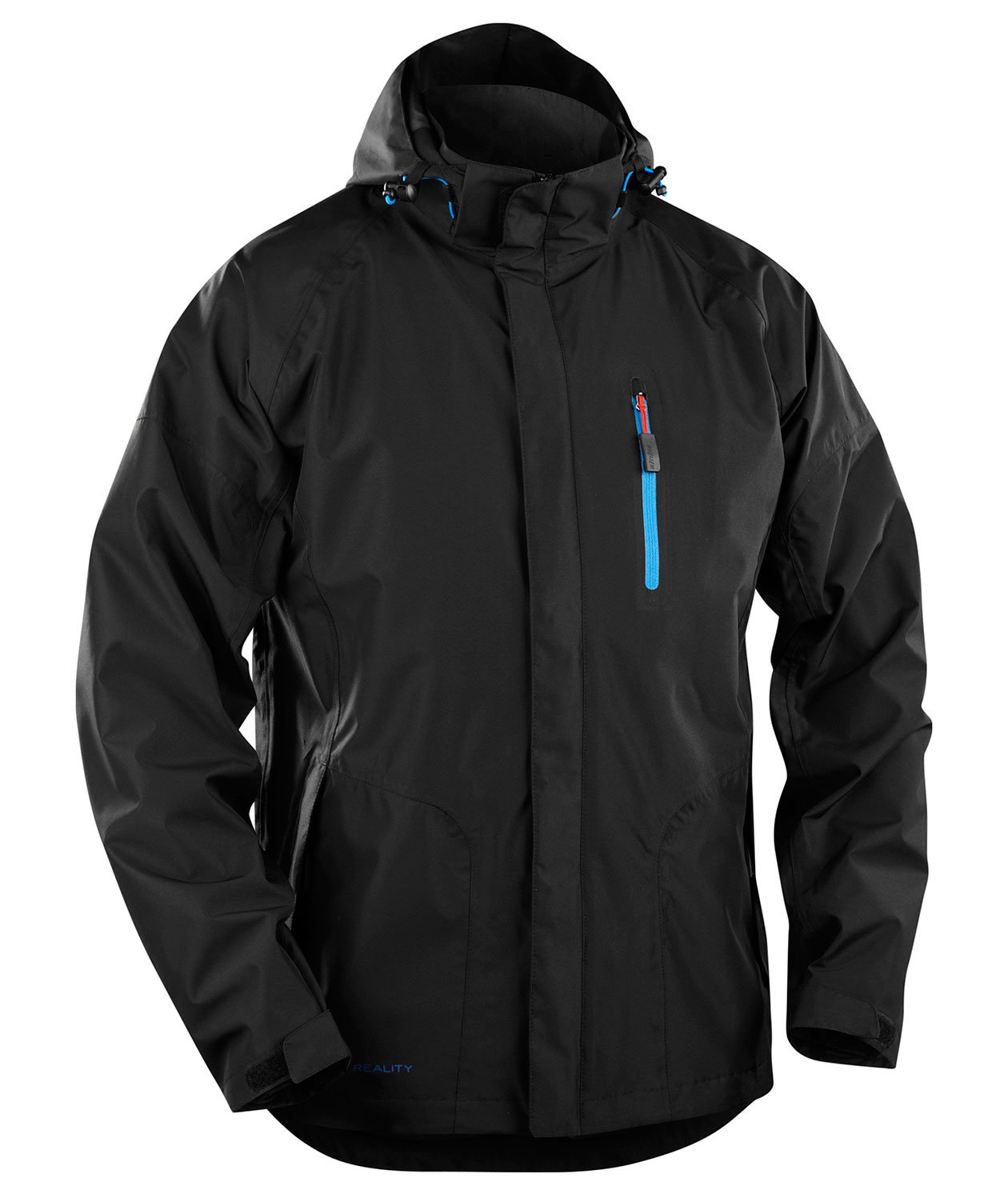 Bl&aring;kl&auml;der regnjakke