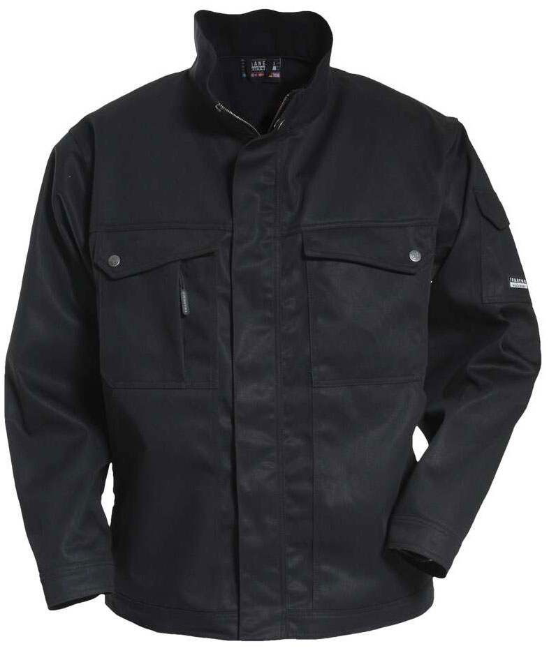 Tranemo Comfort Plus Arbeitsjacke, Schwarz