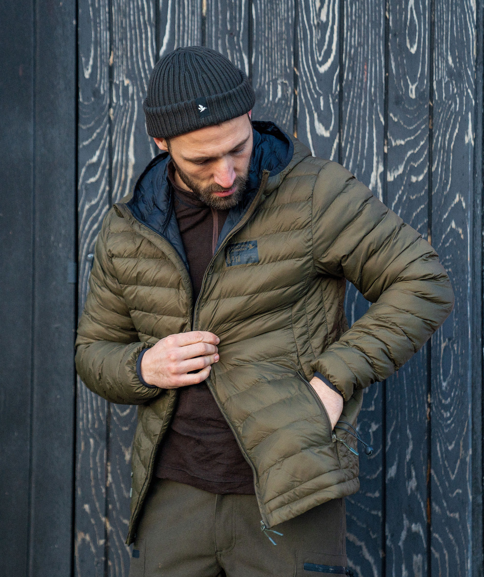 Seeland Norite beanie, Grizzly brown