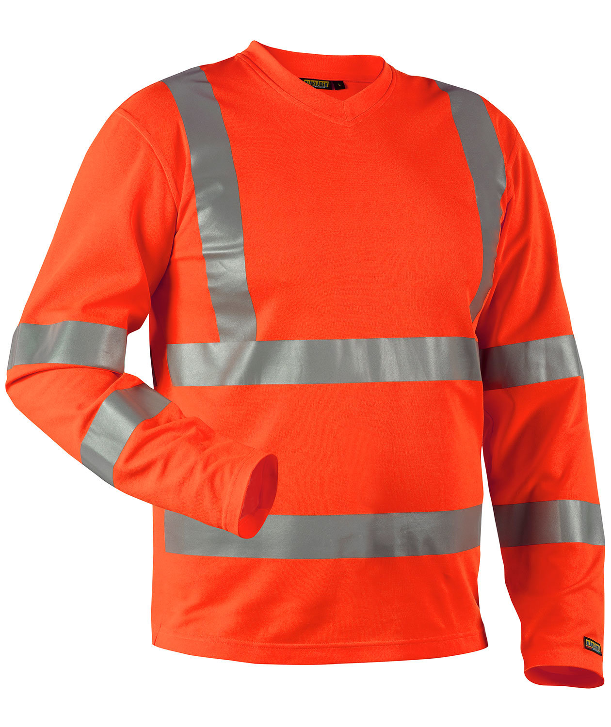 Bl&aring;kl&auml;der l&aring;ng&auml;rmad T-shirt, Orange