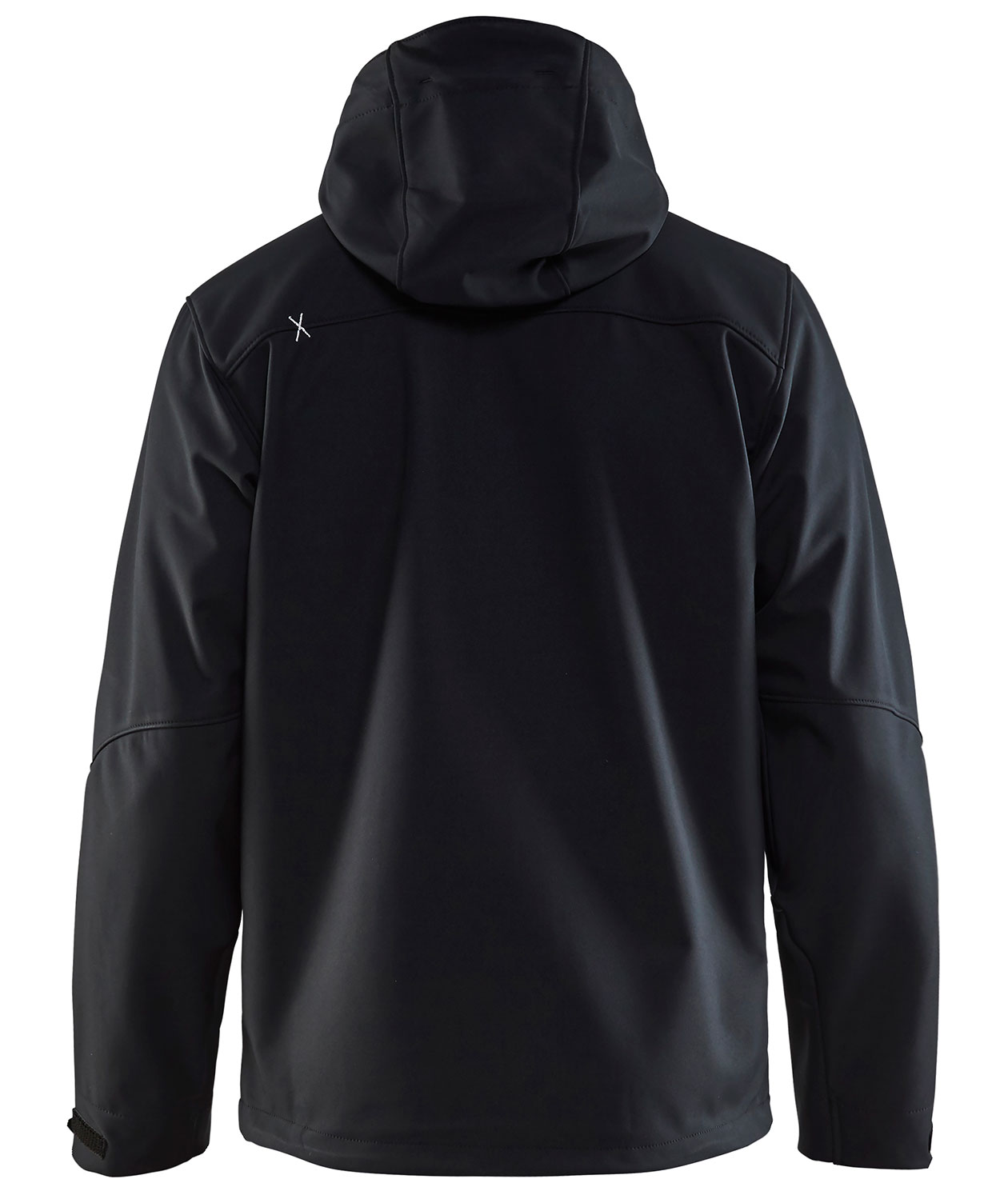 Bl&aring;kl&auml;der softshelljakke, Svart/S&oslash;lv