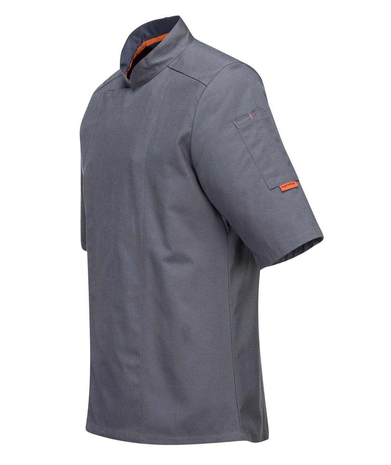 Portwest C738 Kochjacke, Grau, large image number 2