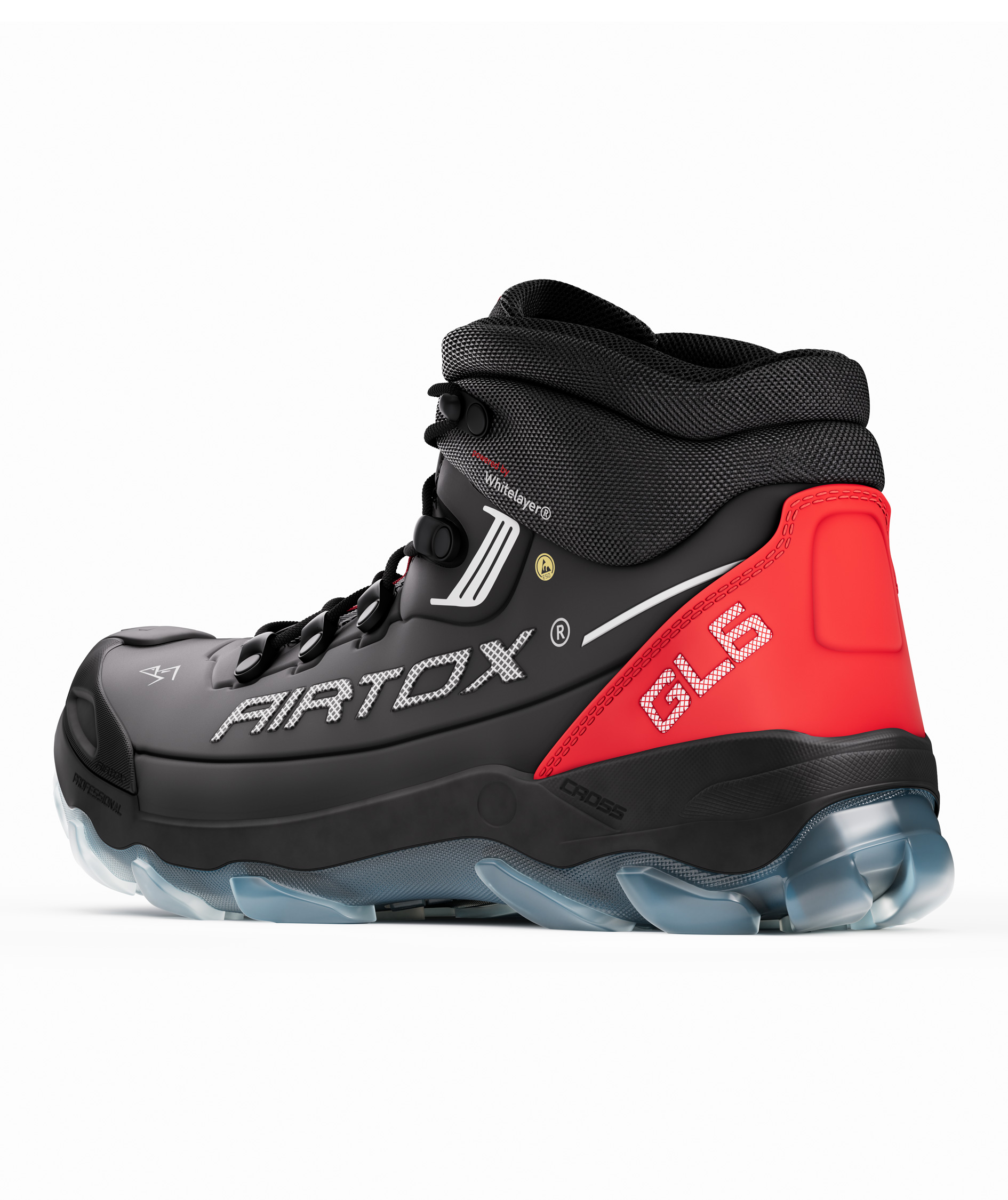 Airtox GL6 safety boots S3, Black, large image number 2