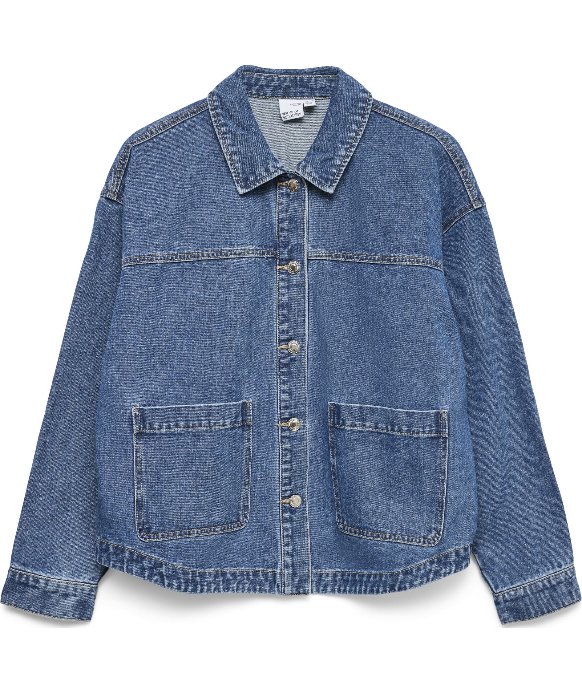 Vero Moda VMJAMIE Denim skjortejakke