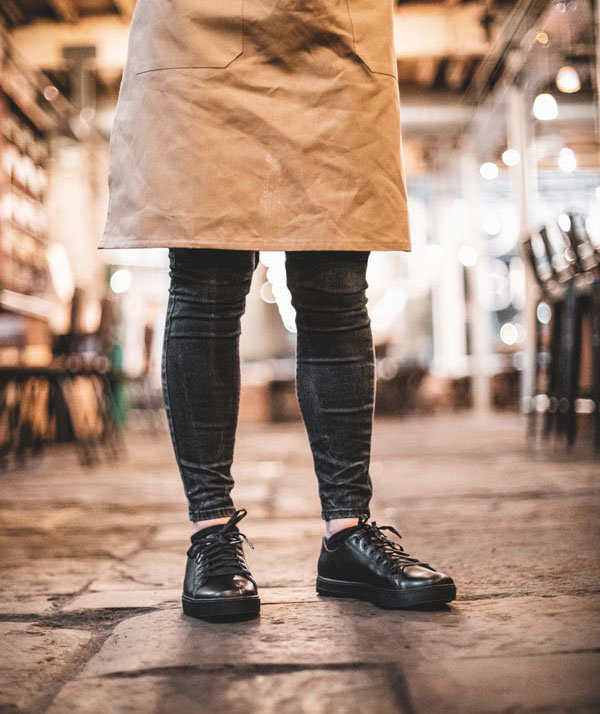 Shoes For Crews Old School Low-Rider IV arbeidssko, Svart, large image number 2