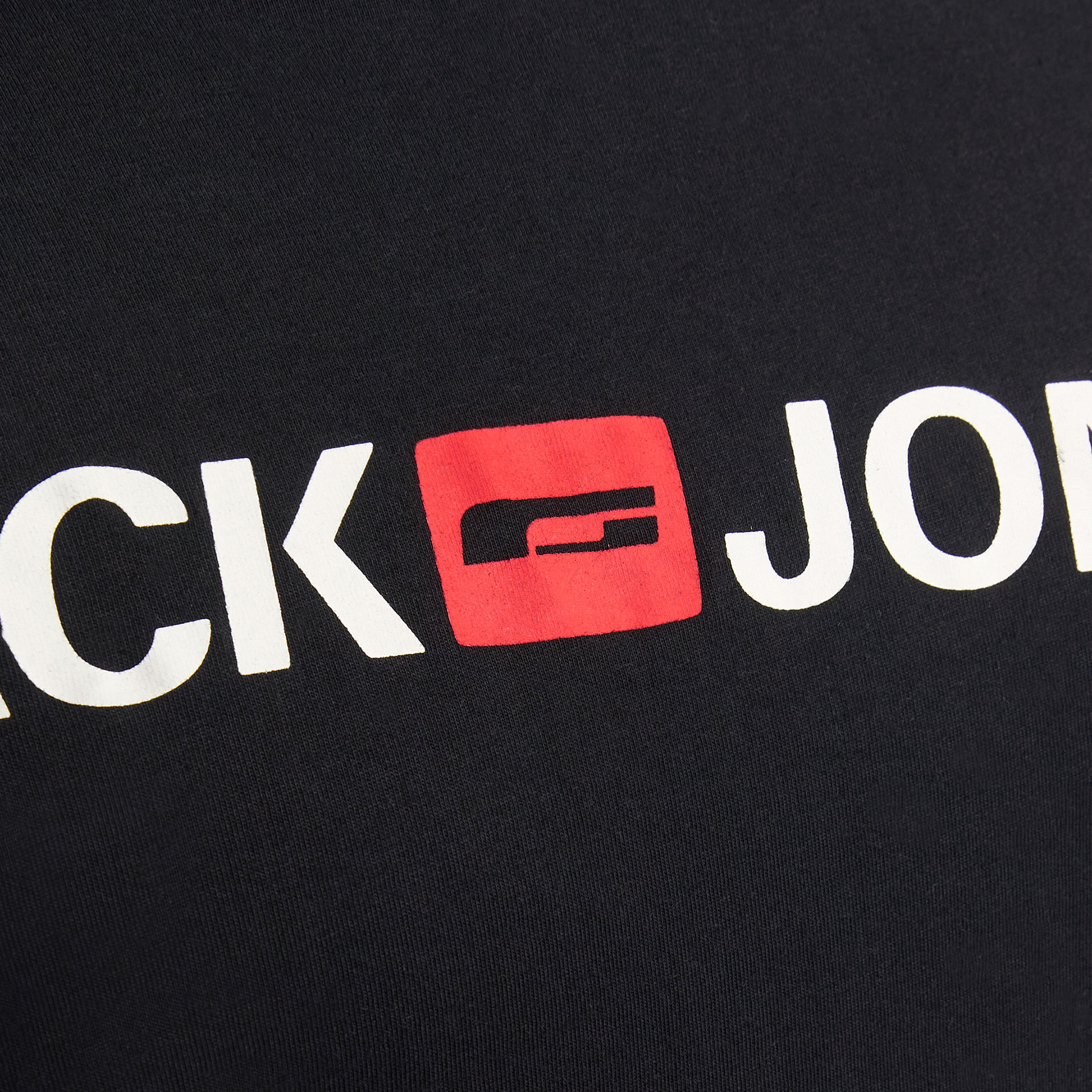 Jack & Jones Plus JJECORP LOGO T-shirt, Black, large image number 4