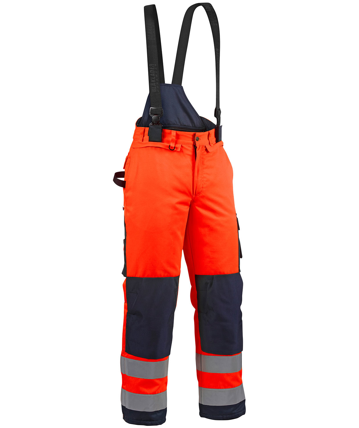 Bl&aring;kl&auml;der vinter arbejdsbukser