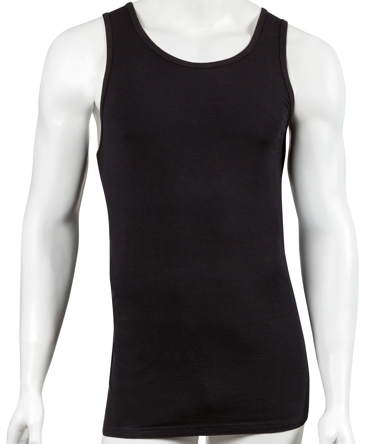 Klazig undertr&oslash;je med bambus, Sort