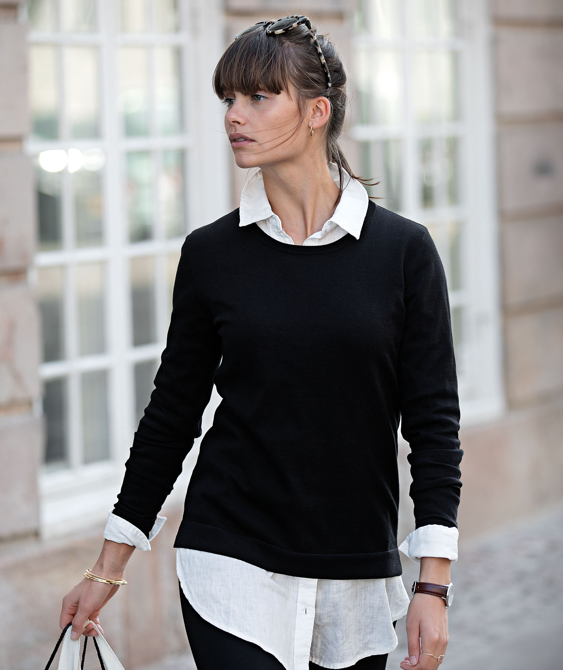 Nimbus Brighton women's knitted pullover, Black, large image number 1