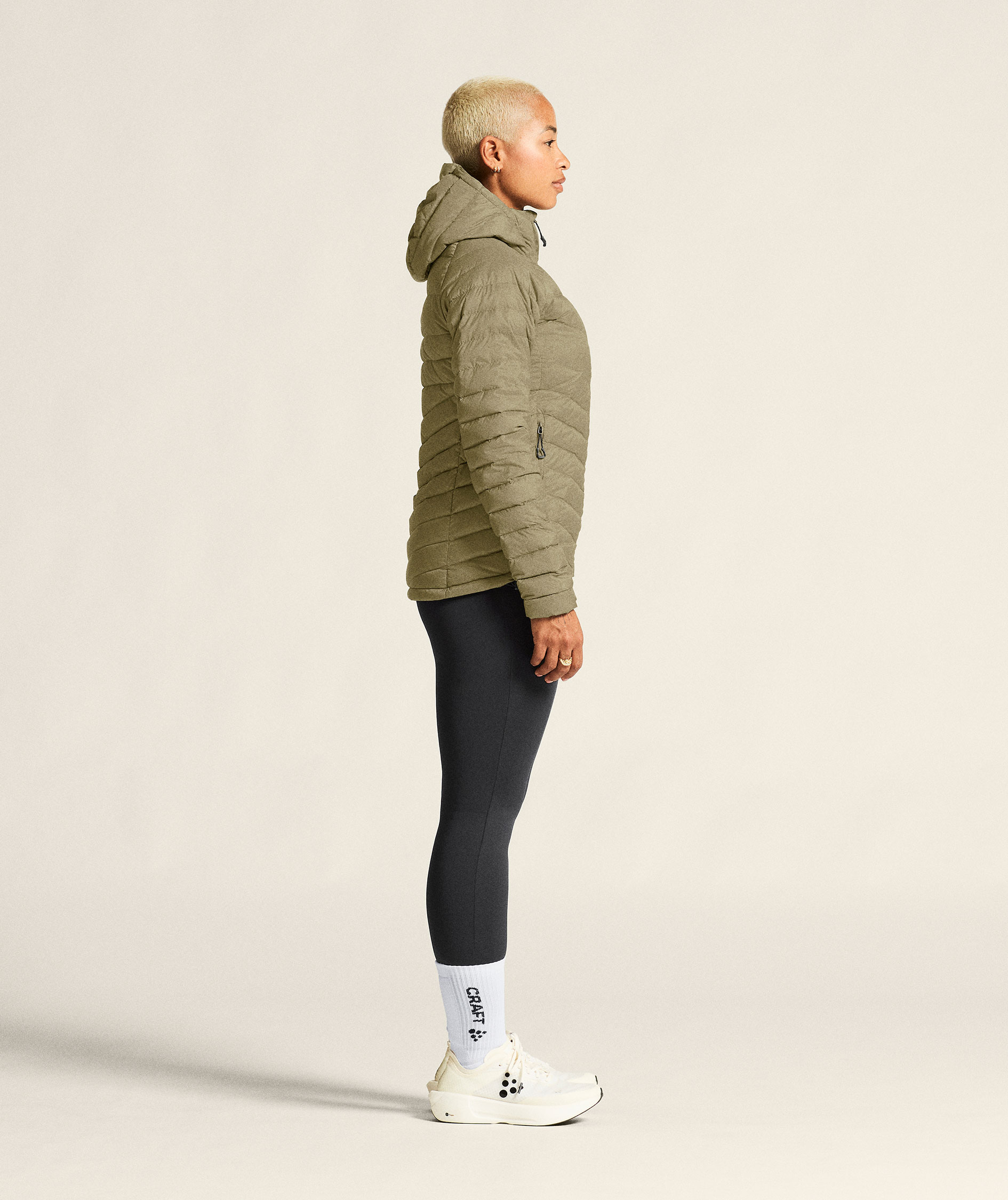 Craft ADV Explore Light Damen Daunenjacke, Raw, large image number 10