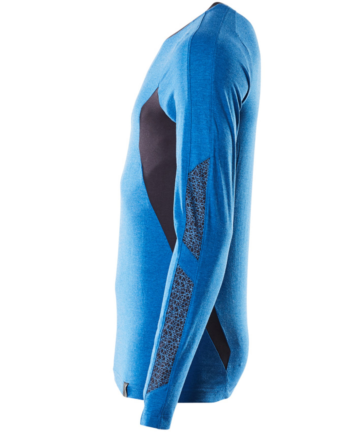 Mascot Accelerate lang&auml;rmliges T-Shirt, Azurblau/Dunkel Marine, large image number 3