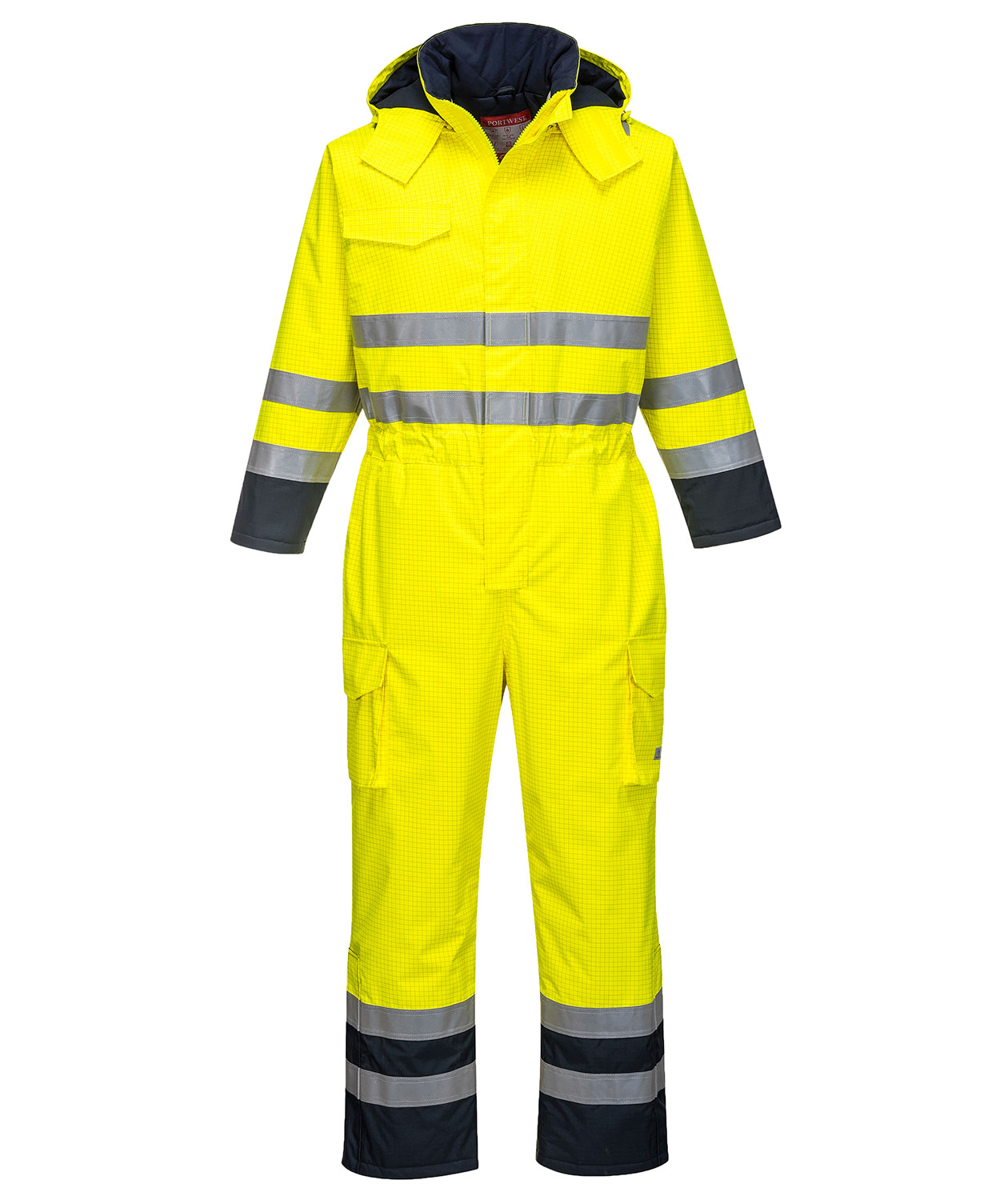 Hi-Vis yellow/marine