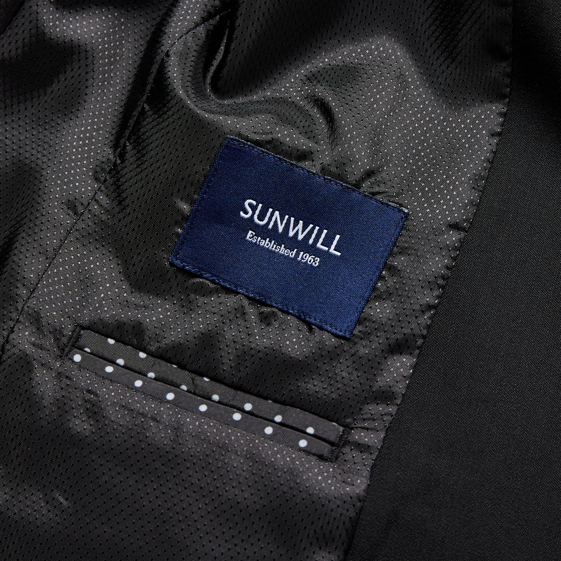 Sunwill Traveller Modern fit womens blazer with wool, Black, large image number 5