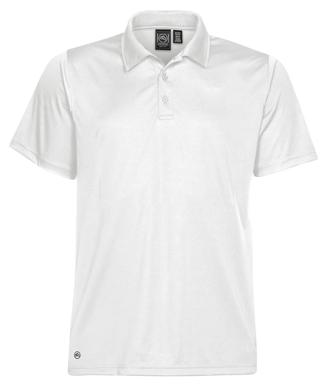 Stormtech Eclipse pique polo T-shirt, Hvid