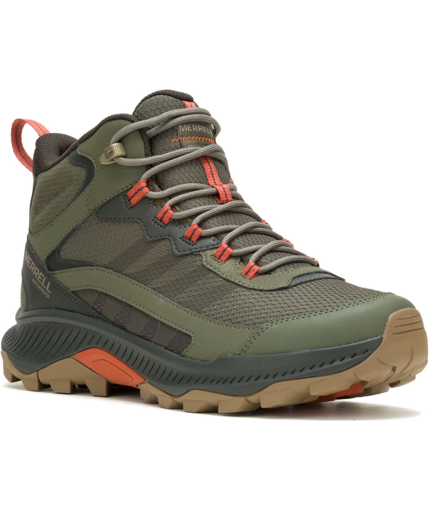 Merrell Speed Strike 2 Mid WP vandrark&auml;ngor, Olive, large image number 5