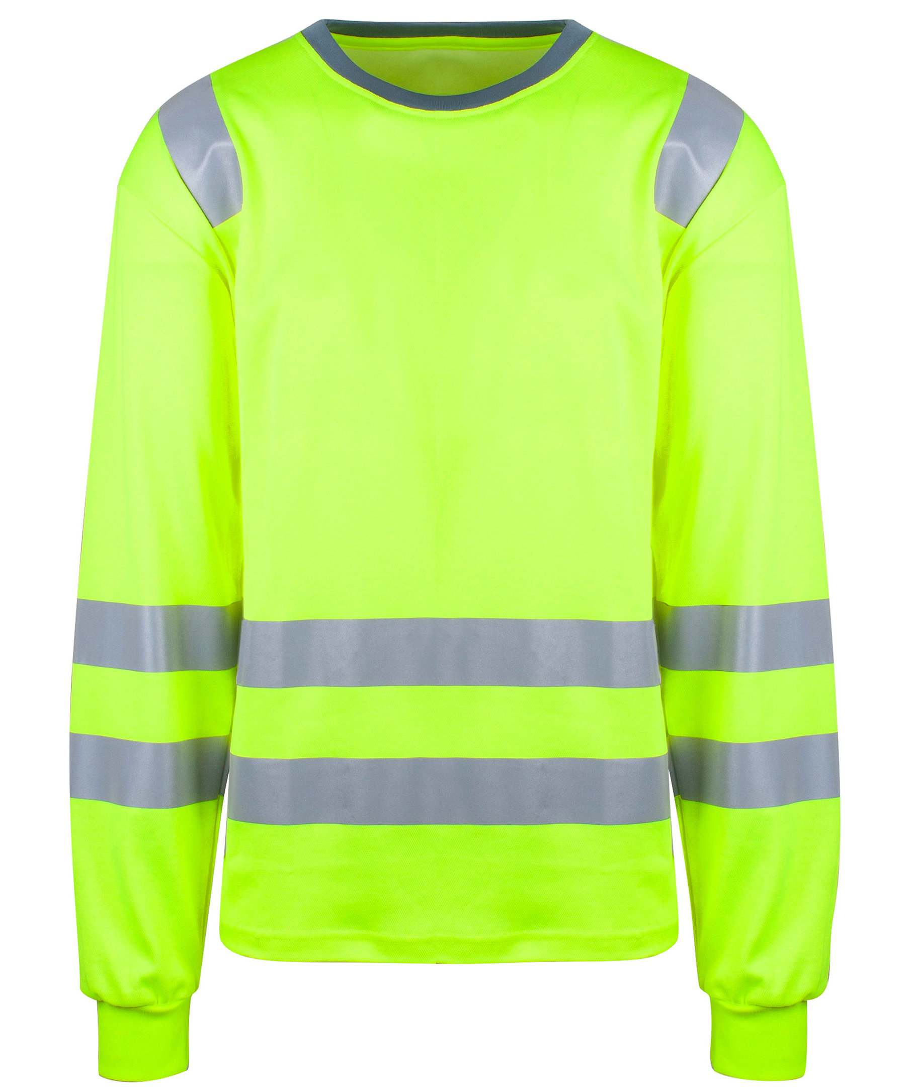 YOU Ystad l&aring;ng&auml;rmad T-shirt, Varsel Gul