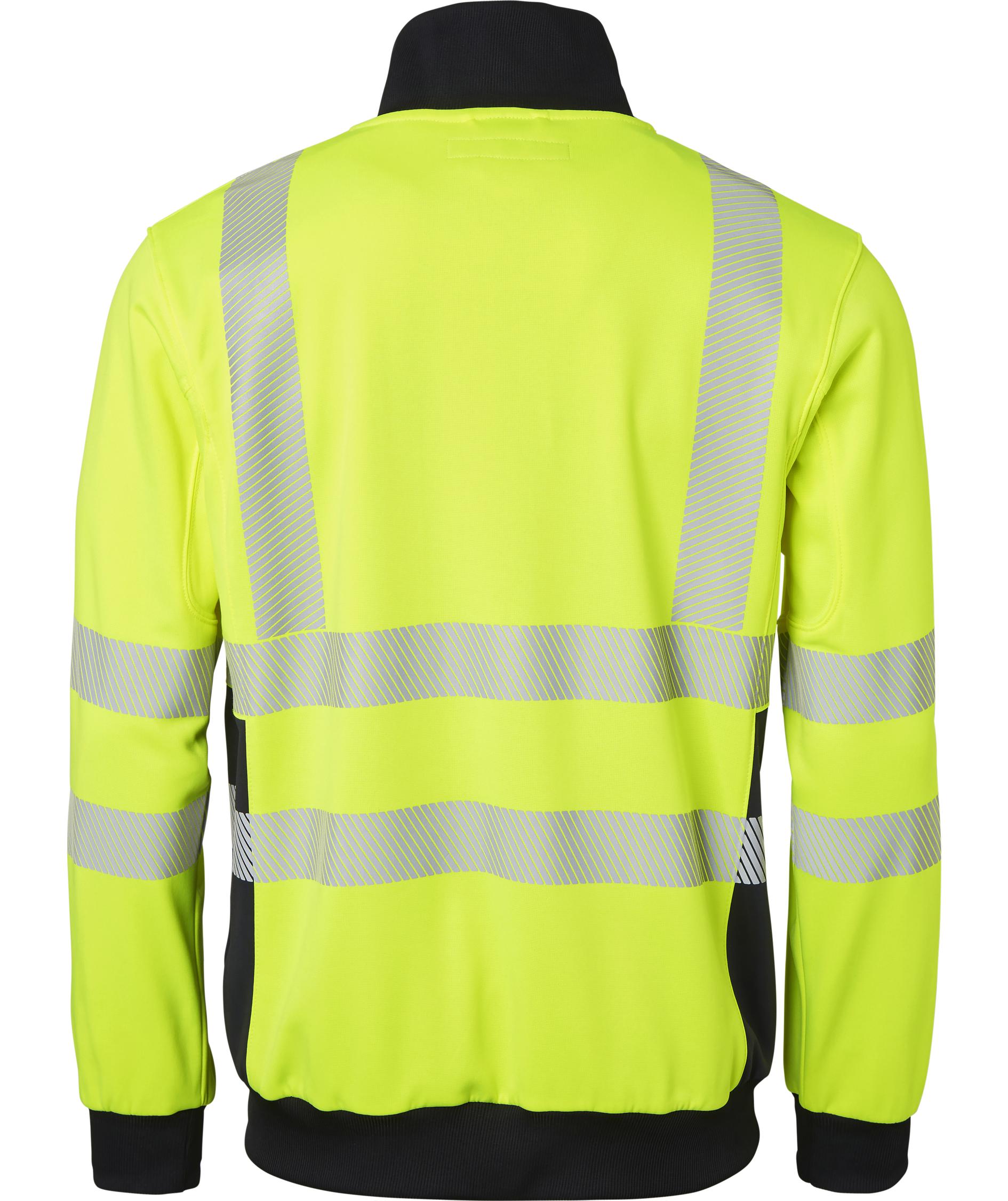 Top Swede cardigan 1529, Hi-Vis Yellow/Navy, large image number 1