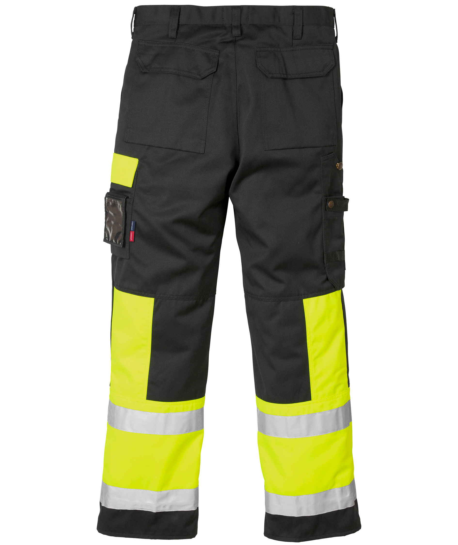 Fristads Kansas servicebyxa, Varsel Gul/Svart