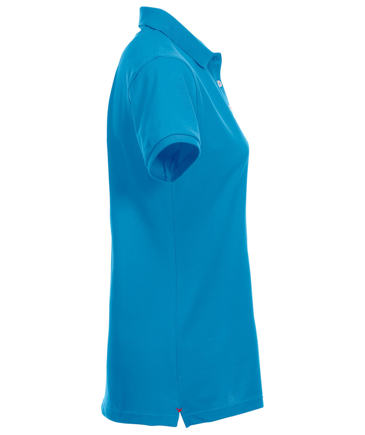 Clique Premium dame polo T-Skjorte, Turkis, large image number 3