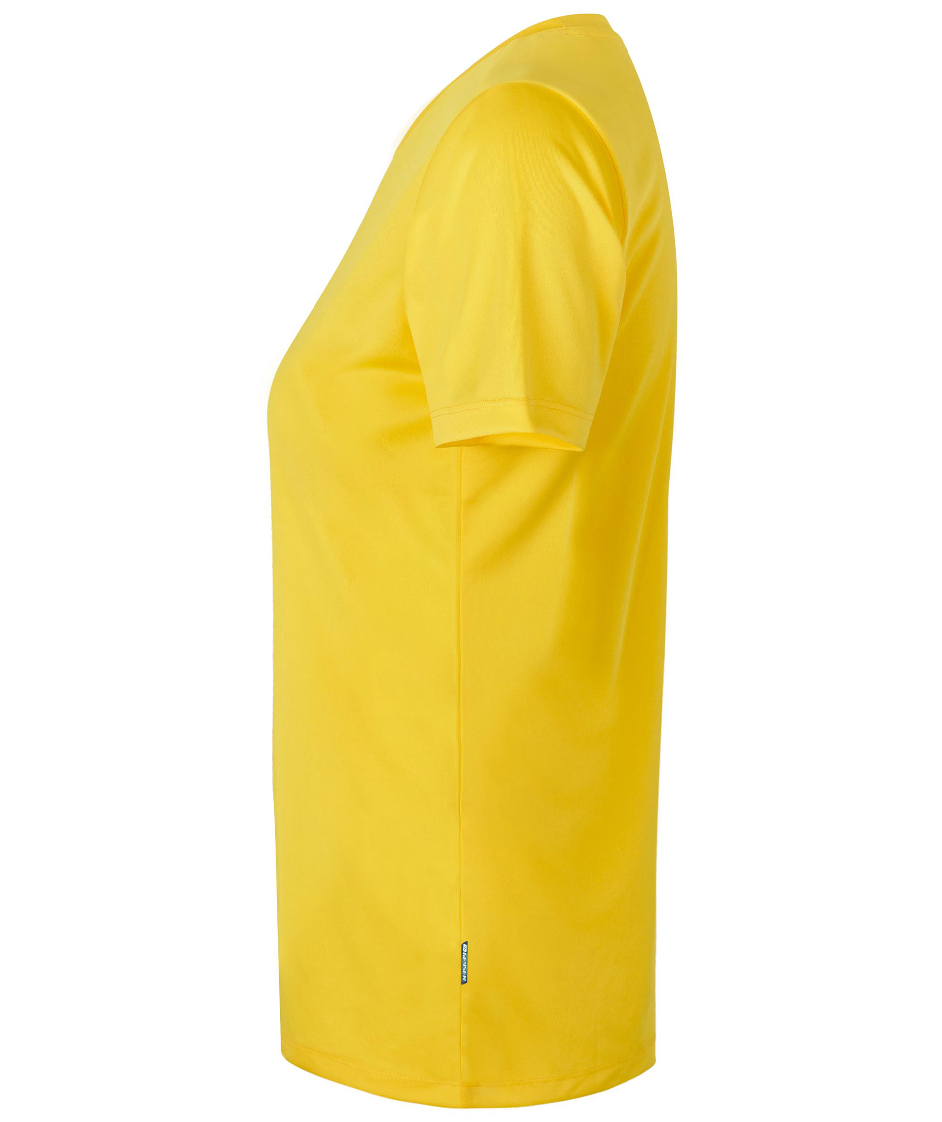 GEYSER&nbsp;Essential interlock dame T-skjorte, Gul, large image number 2