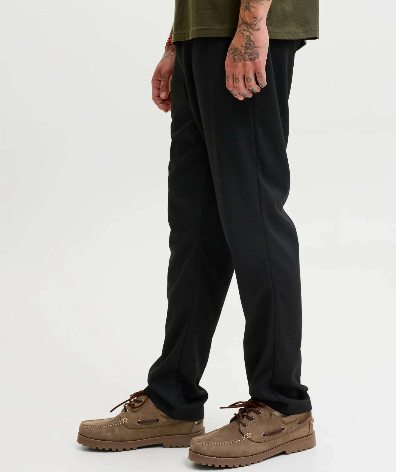 Jack & Jones JPSTOLLIE DEVON chinos, Black, large image number 4