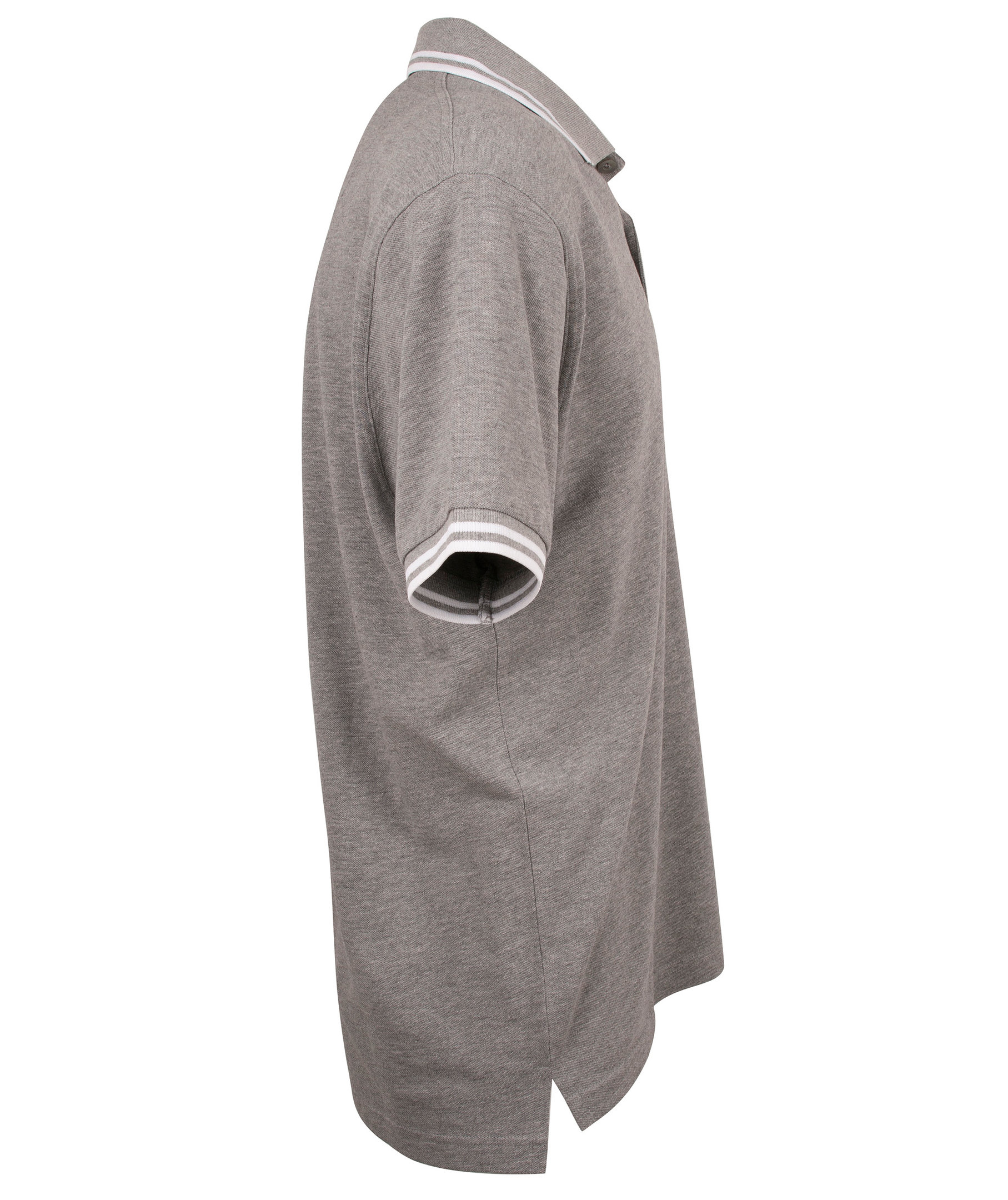 YOU Napoli  polo shirt, Grey Melange, large image number 2