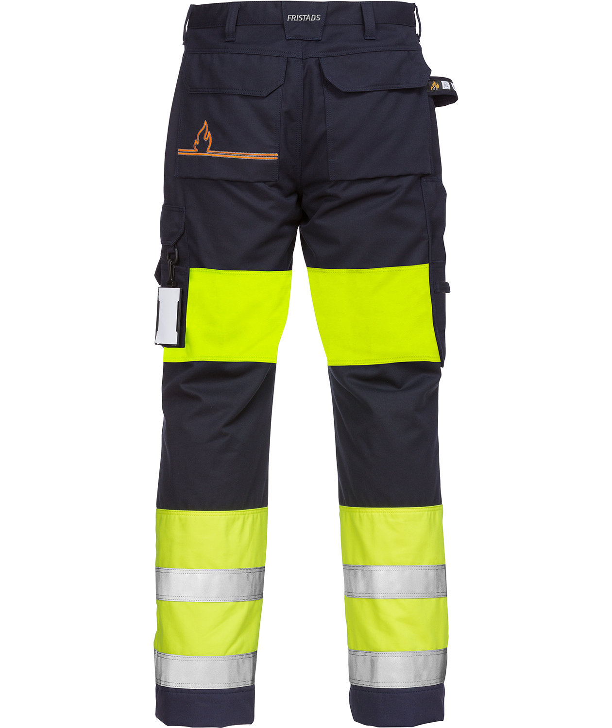 Fristads Flamestat Damen Handwerkerhose 2777 ATHS, Hi-Vis gelb/marine, large image number 1