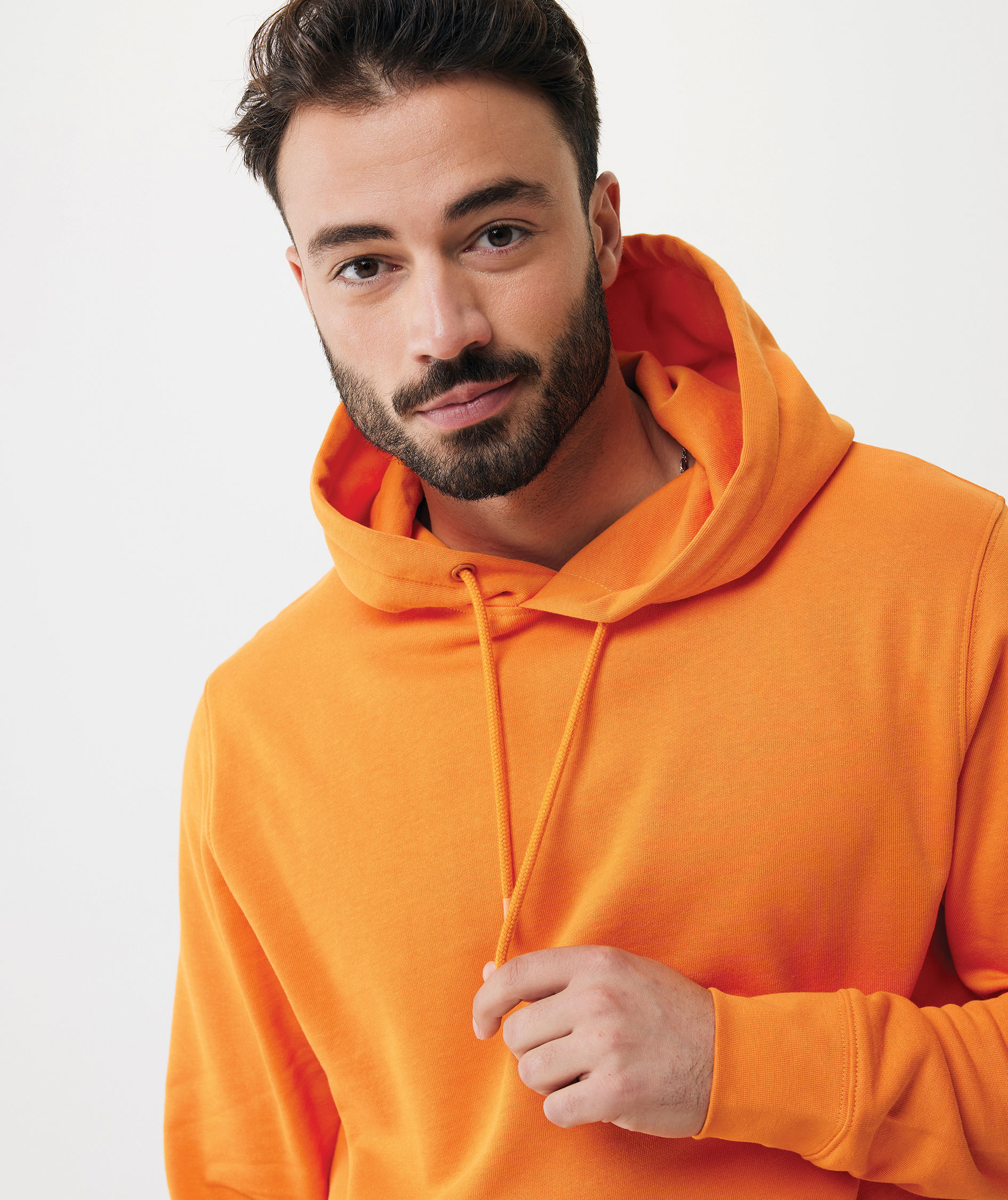 Iqoniq Rila hoodie, Orange, large image number 5