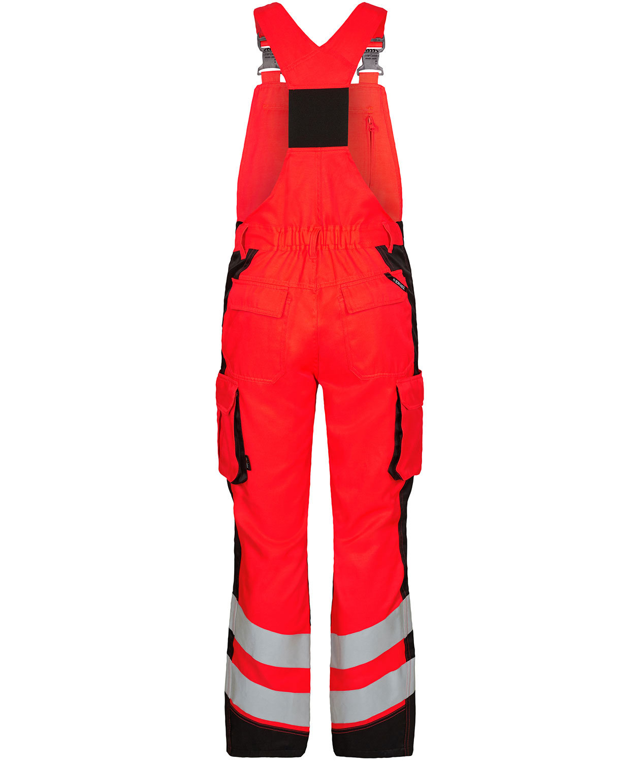 Engel Safety Light h&auml;ngselbyxa dam, Varsel R&ouml;d/Svart