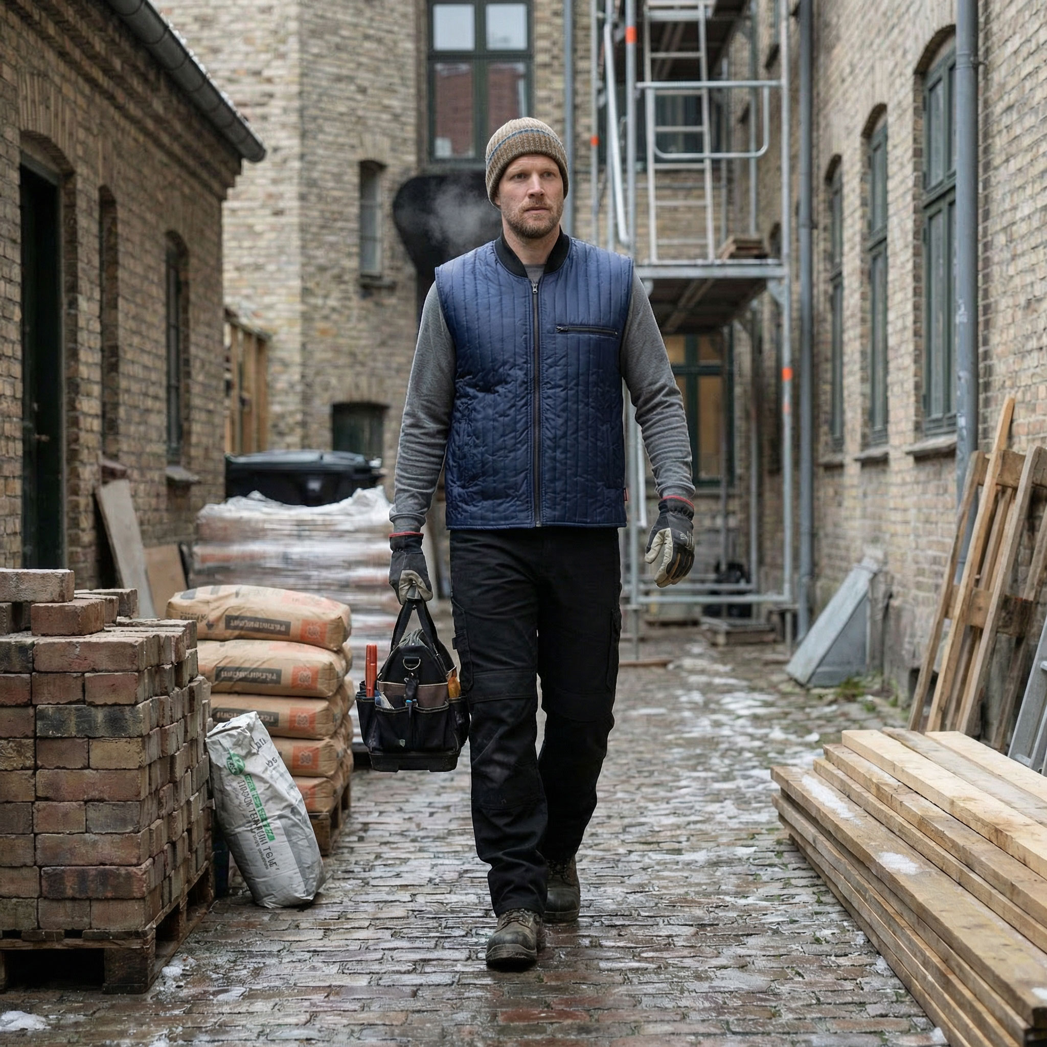 Kansas Match vattert vest 5300