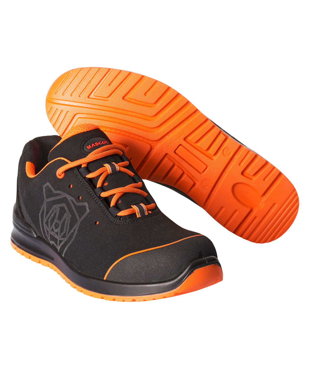 Mascot Classic vernesko S1P, Svart/Oransje, Svart/Oransje, swatch