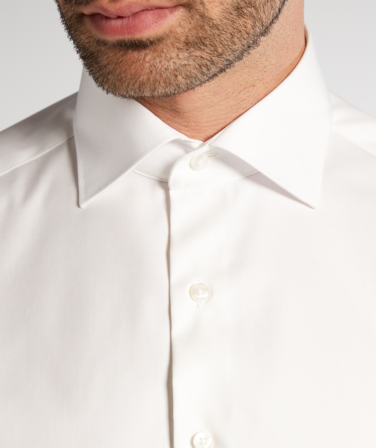 Eterna Cover Modern fit skjorta, Offwhite, large image number 4