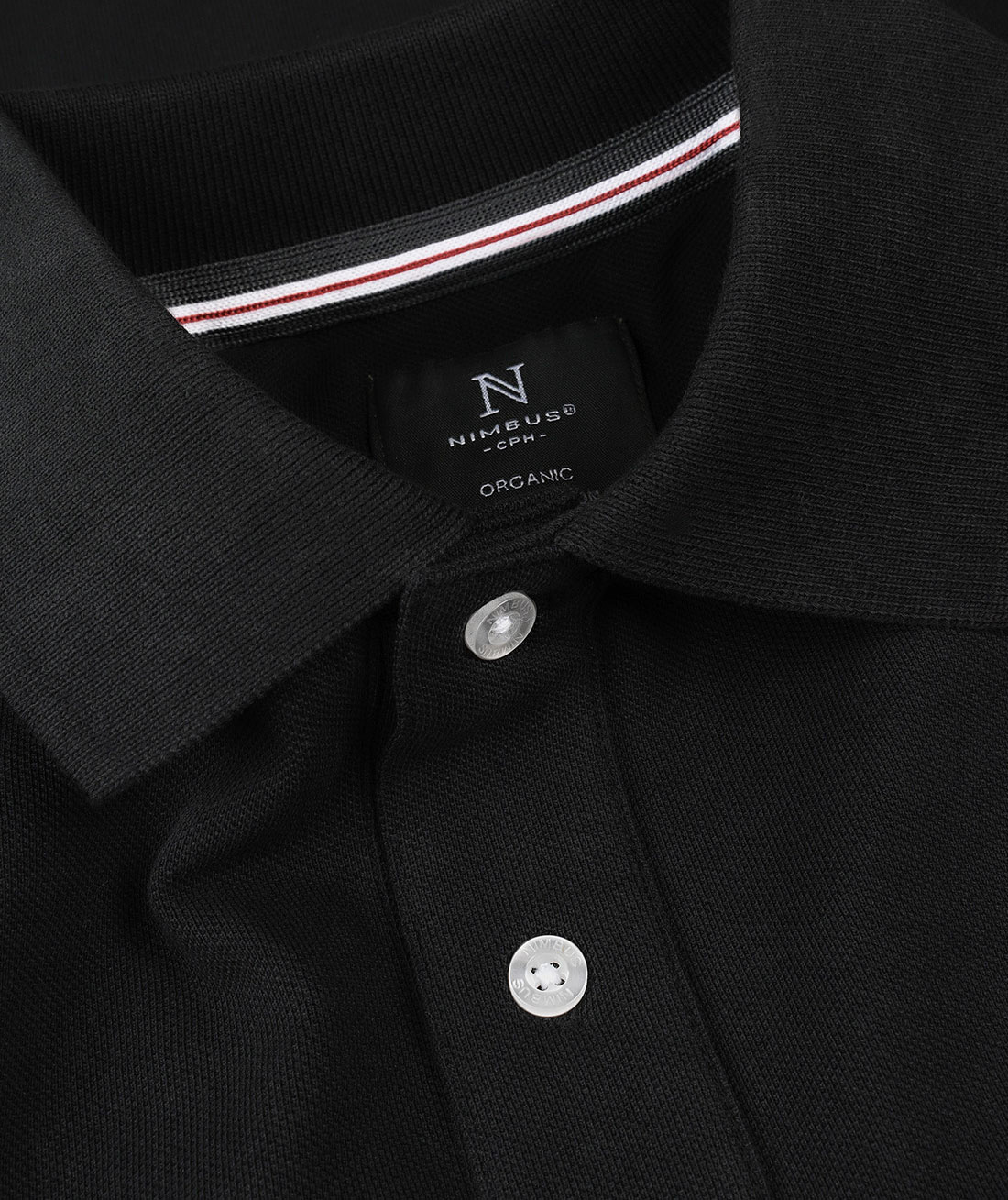 Nimbus Yale Polo T-shirt, Sort, large image number 2