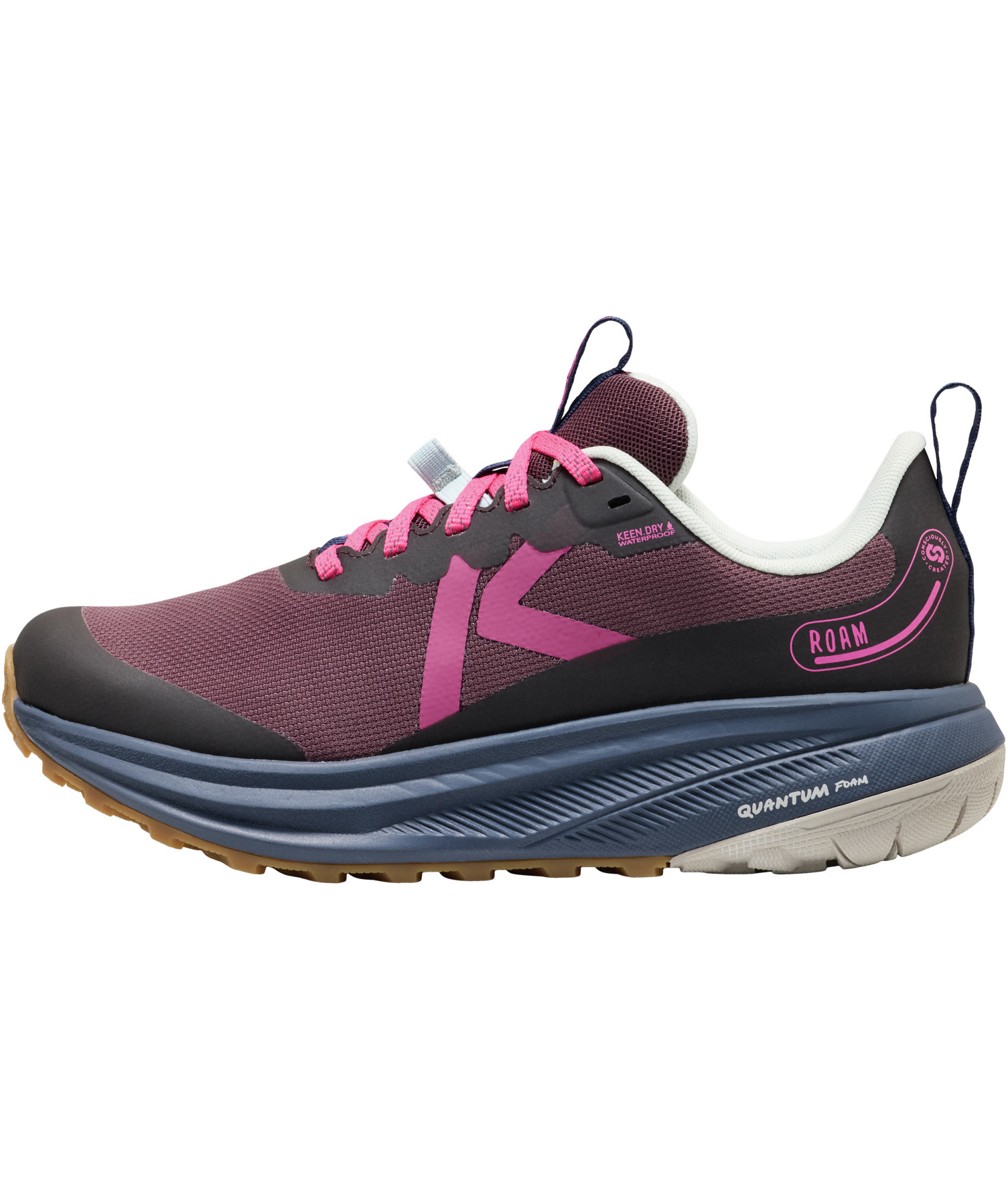 Keen Roam WP l&ouml;parskor dam, Huckleberry/Ballad Blue, large image number 3