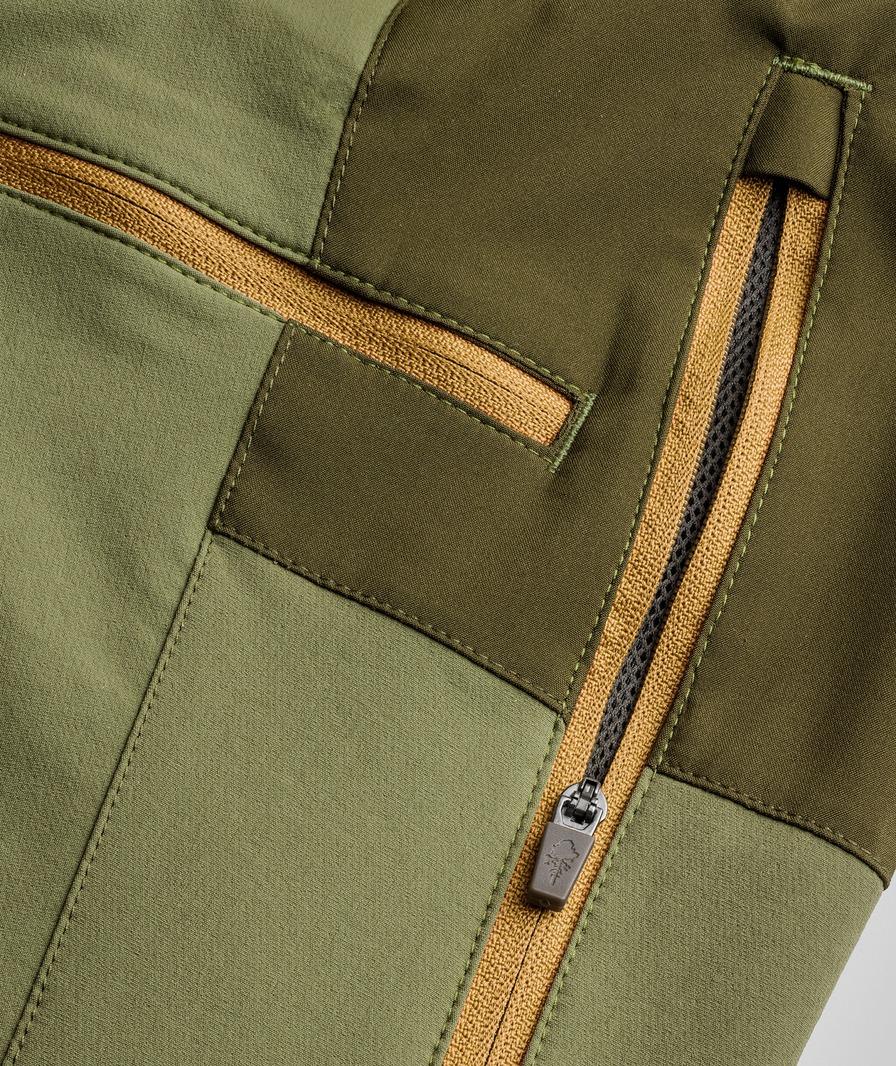 Pinewood Abisko Brenton fritidsbukser, Hunting Olive/Leaf, large image number 3