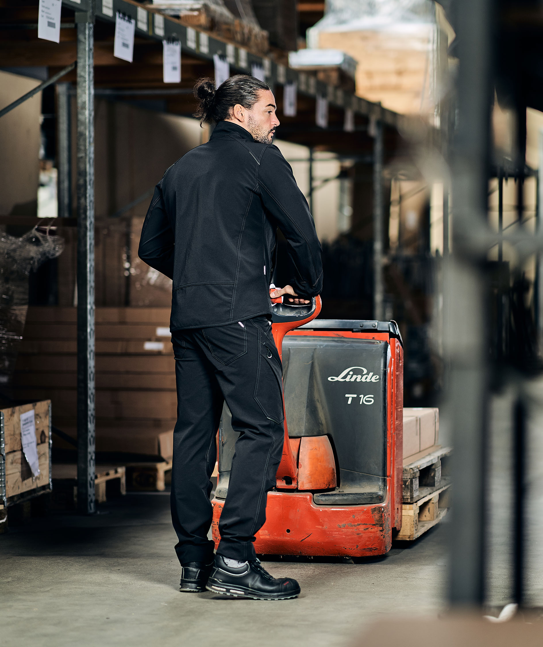 Engel X-treme service trousers Full stretch, Black, large image number 2