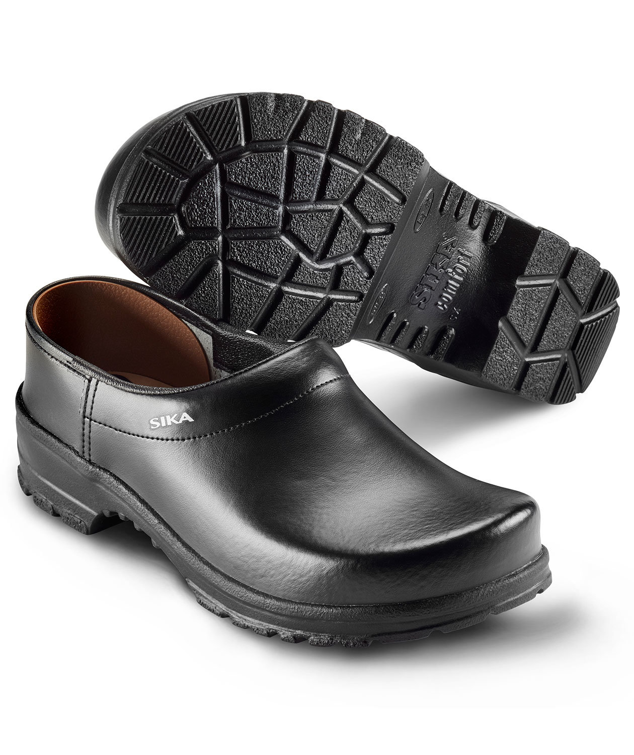 Sika Comfort clogs with heel cover OB