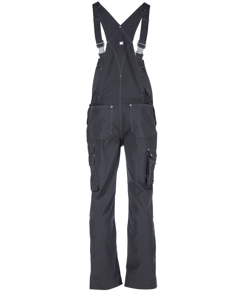 Kramp Original Light work bib and brace, Black, large image number 2