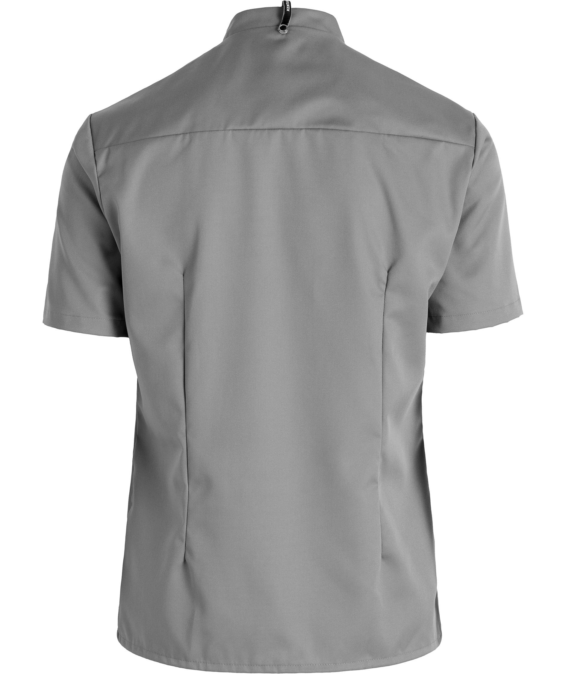 Kentaur kort&auml;rmad kock-/serveringsjacka, Grafitgr&aring;