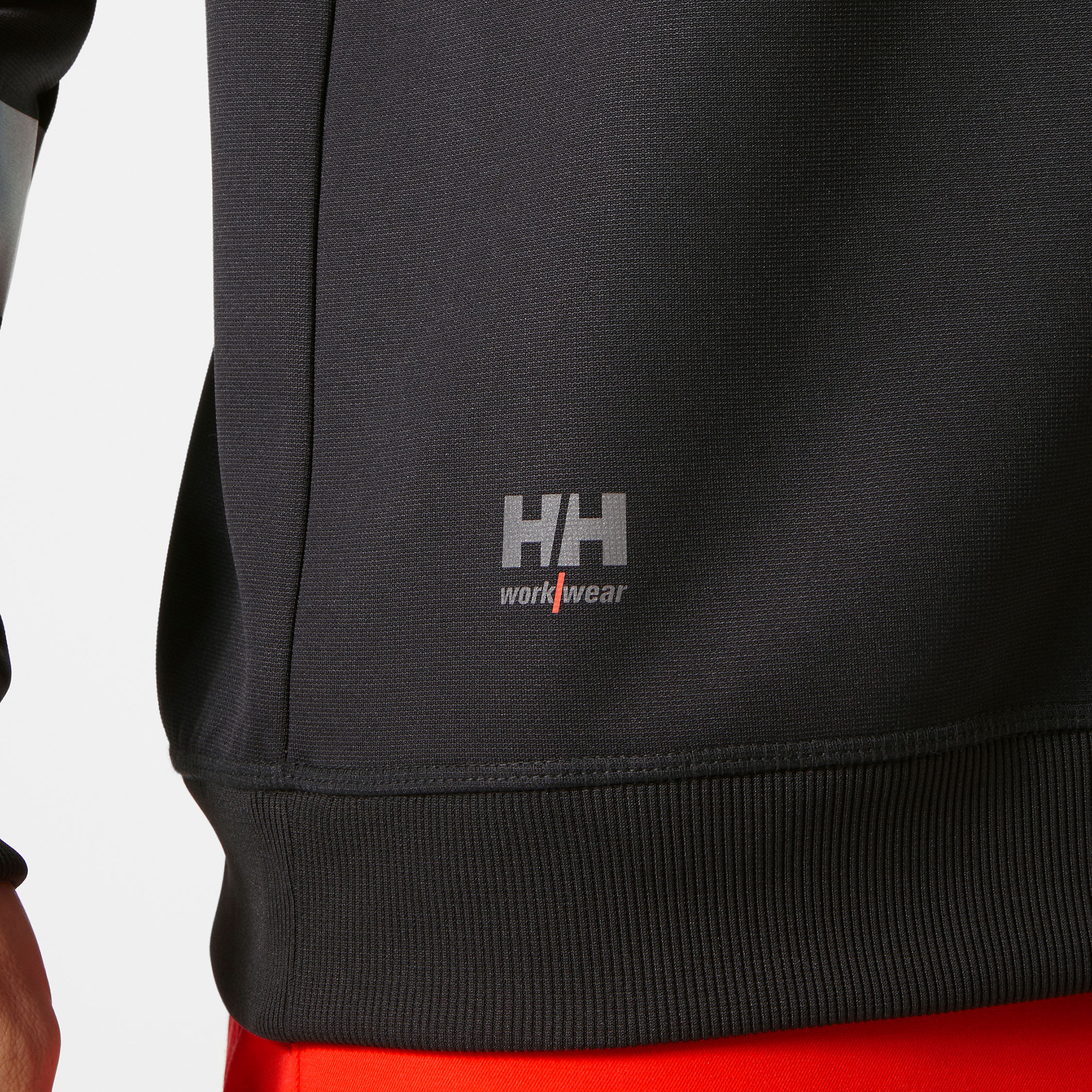 Helly Hansen Addvis sweatshirt, Hi-Vis R&oslash;d/Ebony, large image number 5