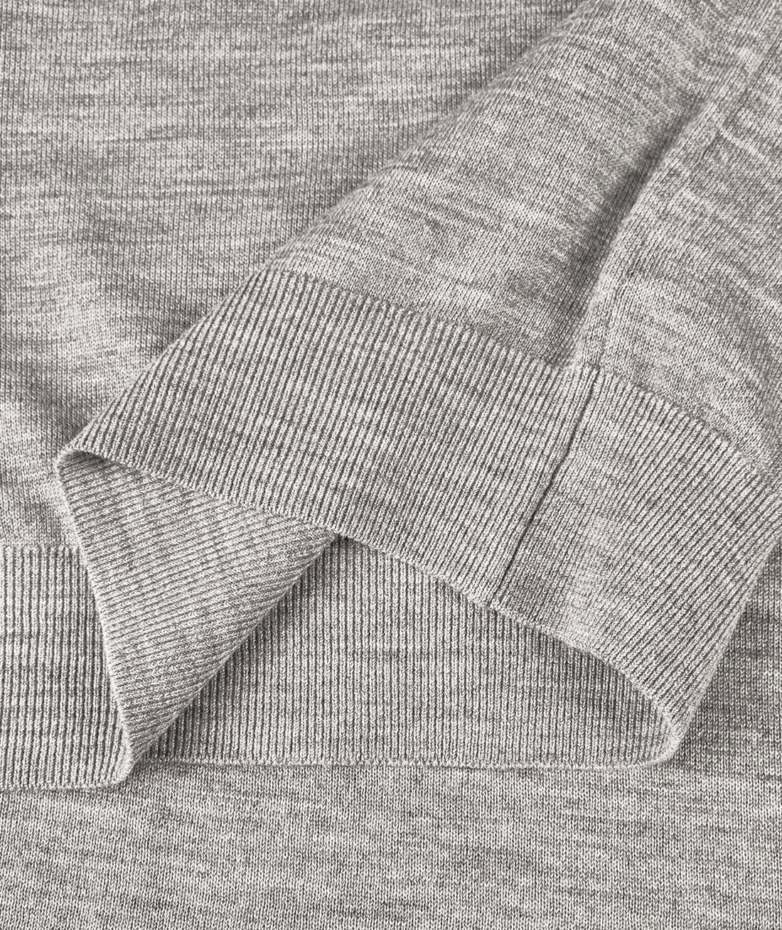 Nimbus Ashbury stickad tr&ouml;ja med merinoull, Gr&aring; melange, large image number 5