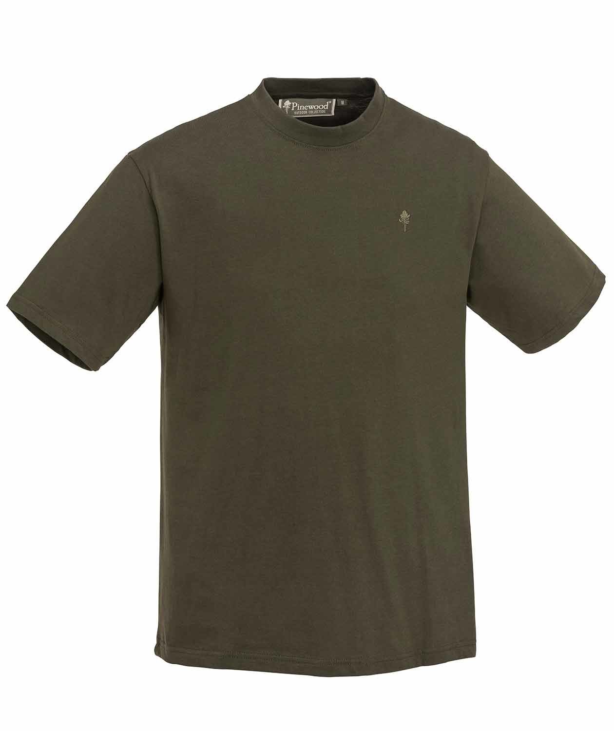Pinewood 3-pak T-shirt, Brun/khaki