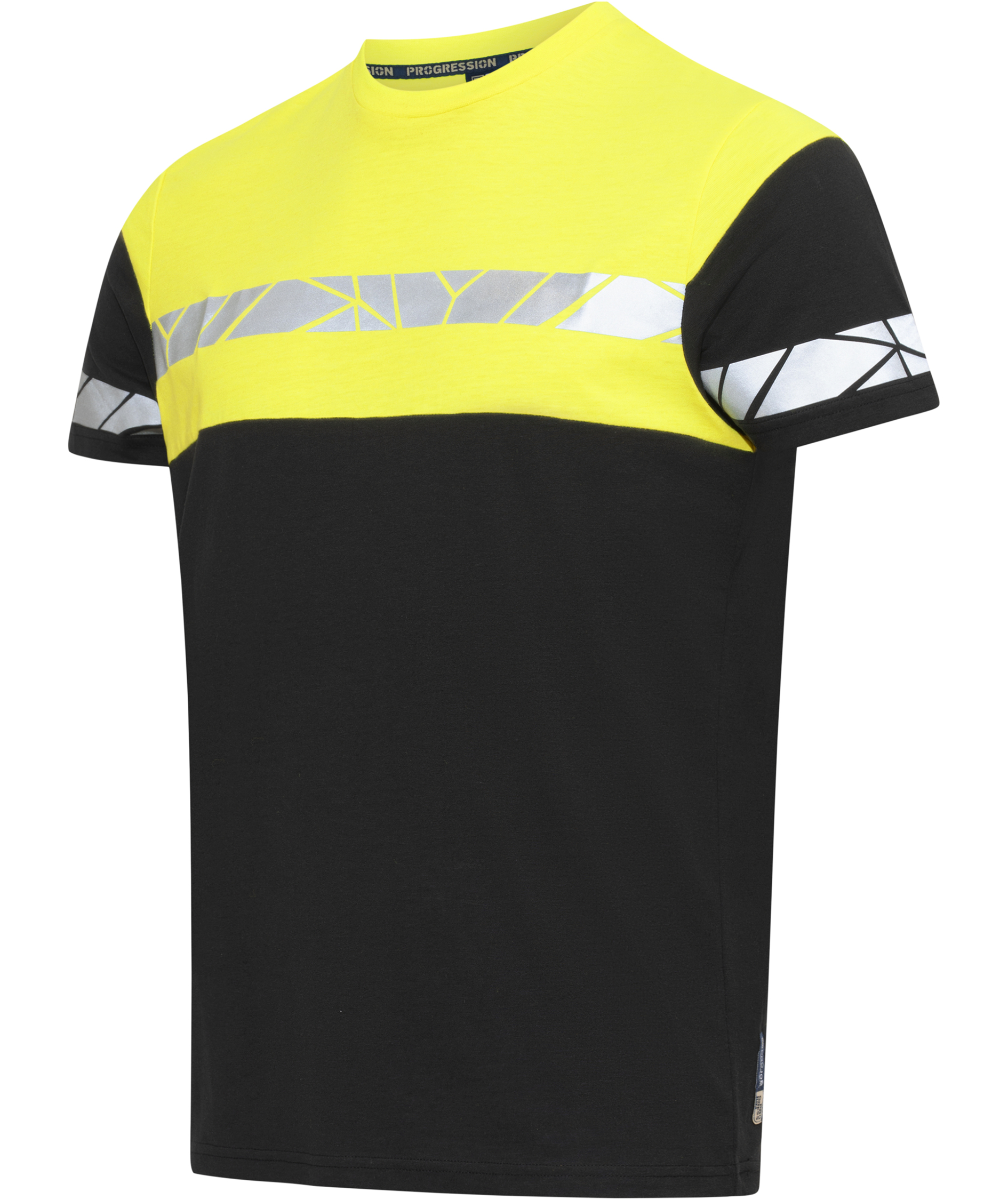 ProJob T-shirt 7001, Black/Yellow, large image number 4