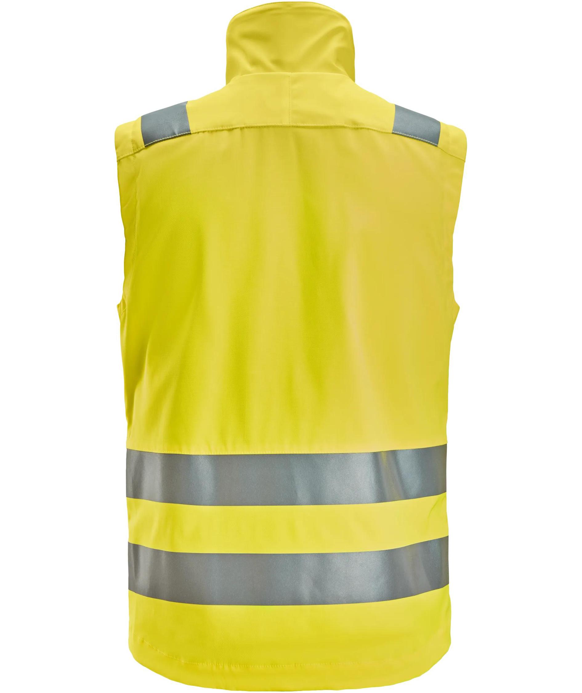 Snickers&nbsp;arbeidsvest 4534, Hi-Vis&nbsp;Gul