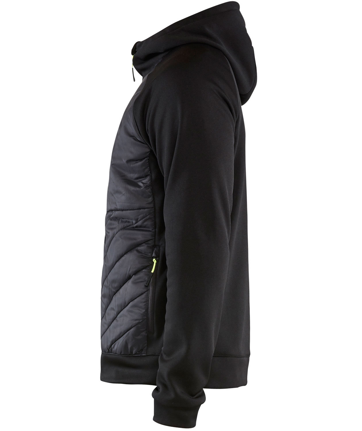 Bl&aring;kl&auml;der hybrid h&aelig;ttetr&oslash;je, Sort/Hi-Vis Gul, large image number 2