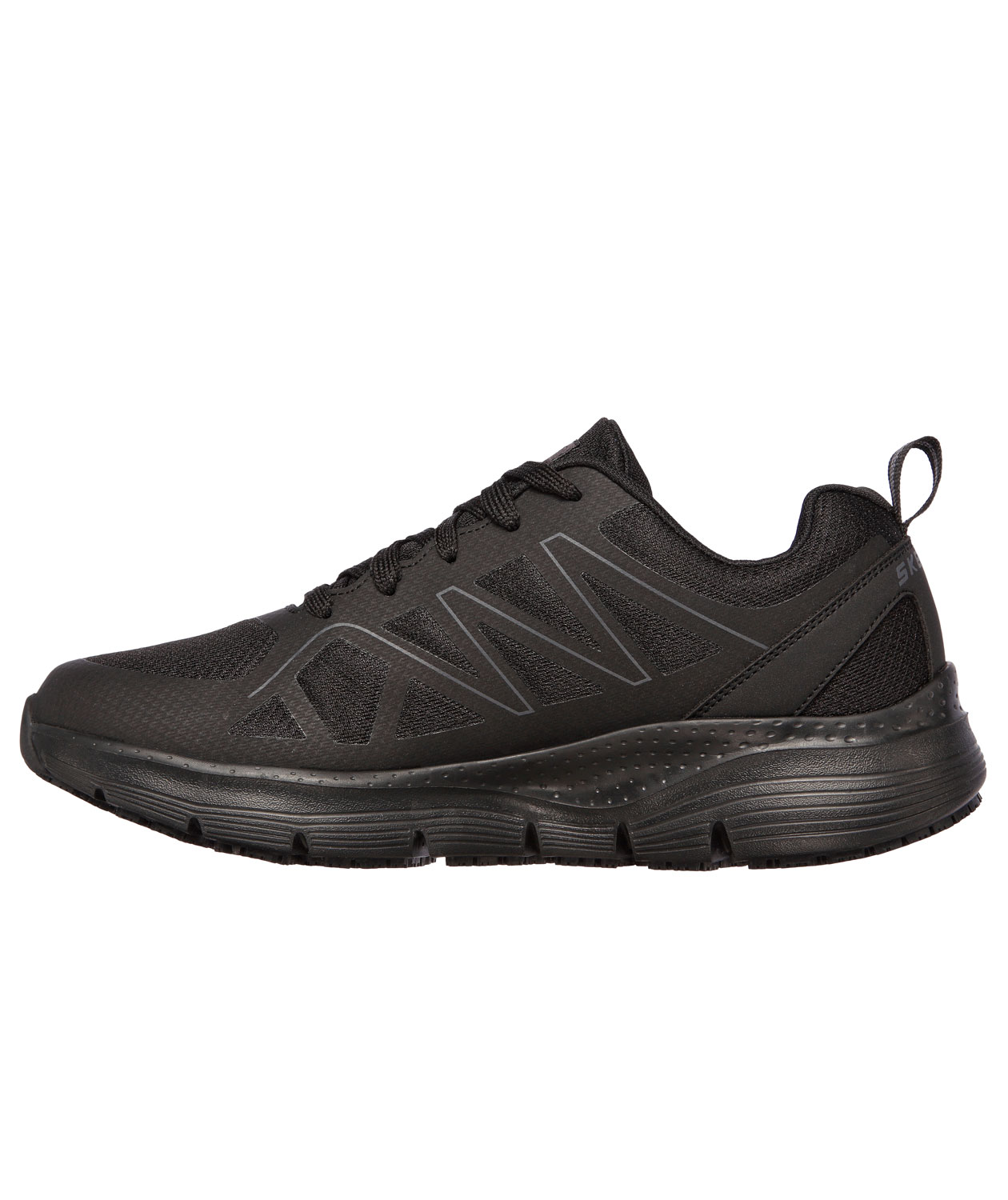 Skechers Arch Fit SR Axtell arbetsskor OB, Svart, large image number 2