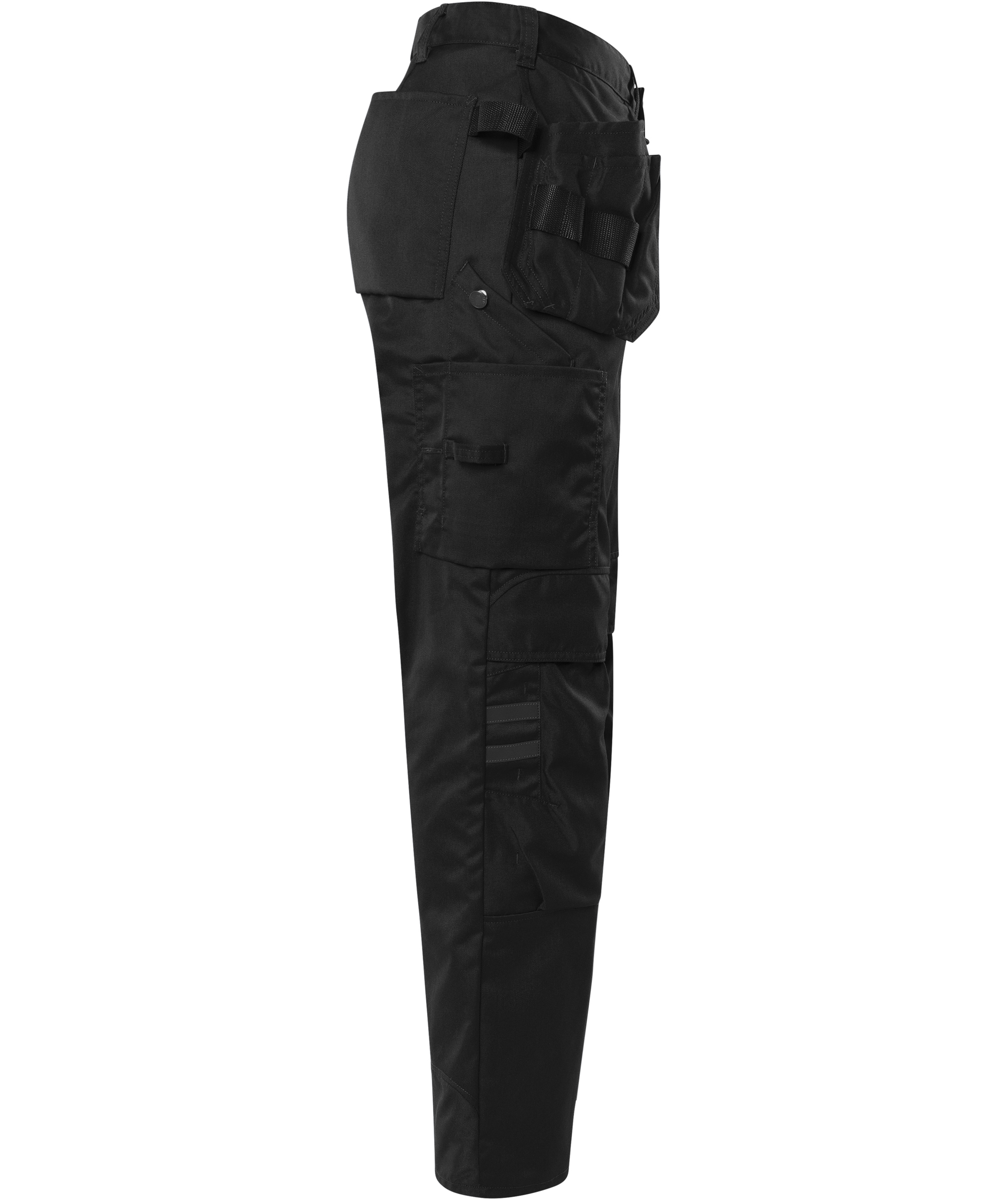 Fristads Green h&aring;ndv&aelig;rkerbukser 241 GS25, Sort, large image number 3