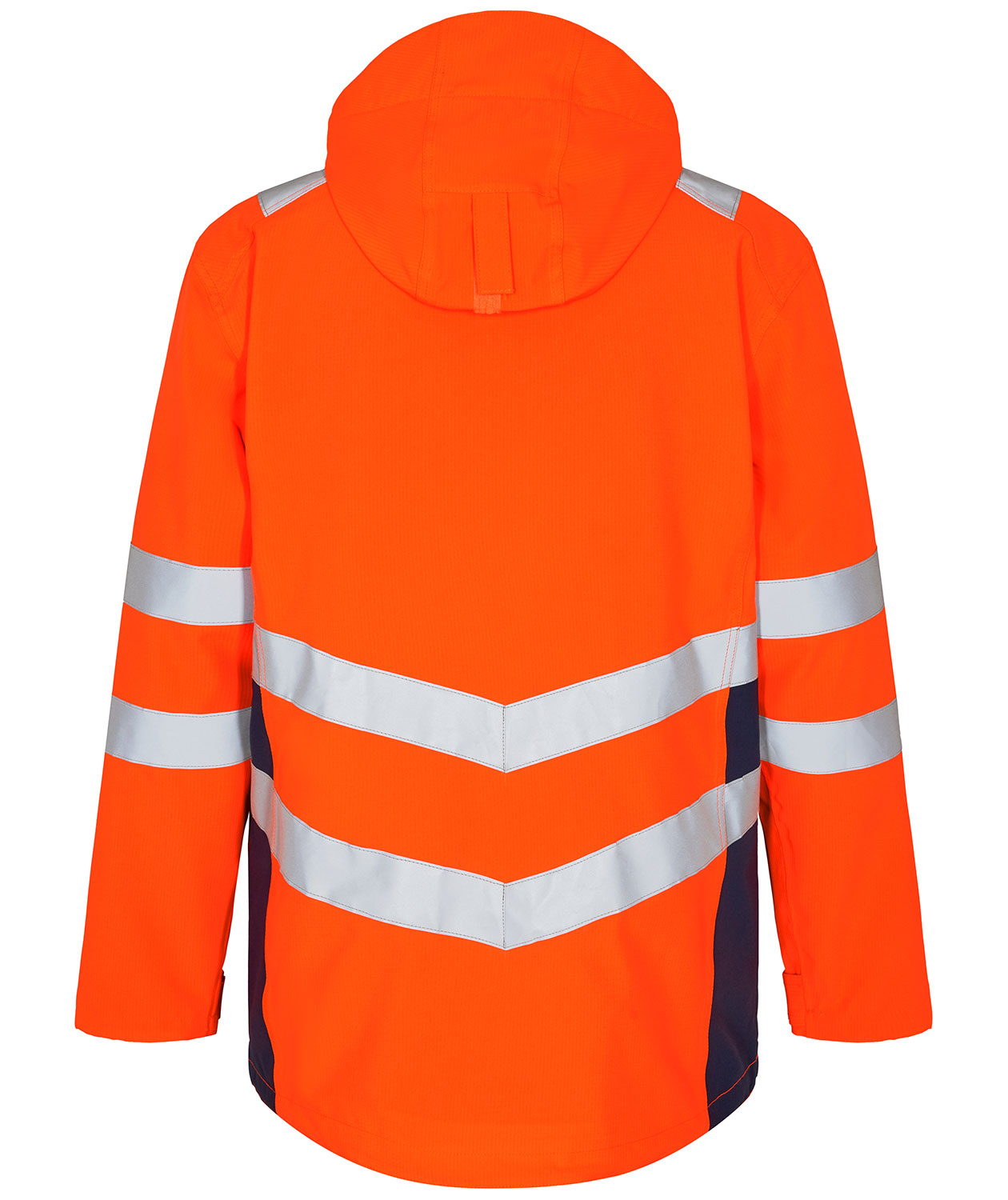 Engel Safety Parka Shelljacke, Orange/Blue Ink, large image number 1