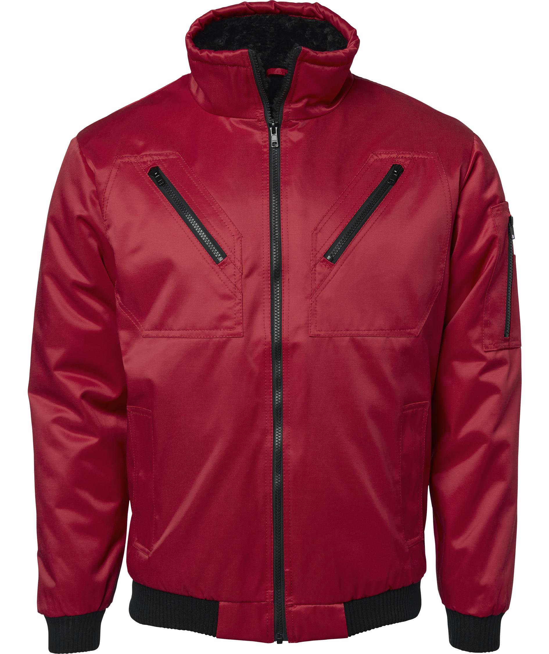 Top Swede pilotjacka 5026, R&ouml;d, R&ouml;d, swatch